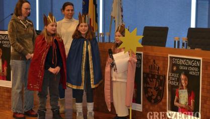 <p>Empfang der Sternsinger im Parlament der DG 2026</p>
