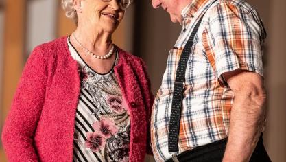 <p>Aufführung der Theatergruppe „Fröhliche Runde“ Maldingen</p>
