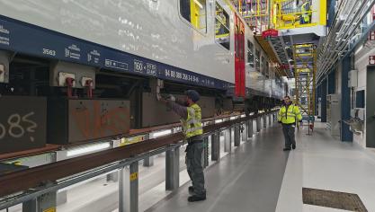 <p>Mehr Effizienz bei Zugwartung in Ostende</p>