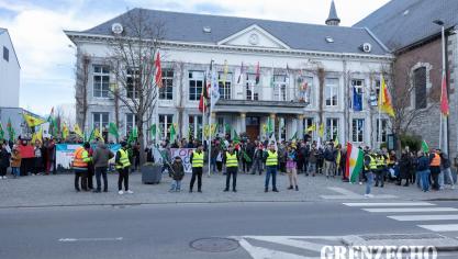 <p>Friedensdemo in Eupen</p>
