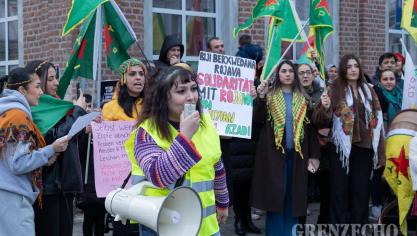 <p>Friedensdemo in Eupen</p>
