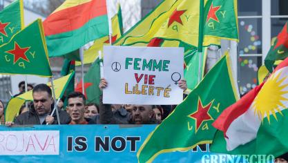 <p>Friedensdemo in Eupen</p>
