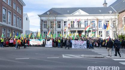 <p>Friedensdemo in Eupen</p>
