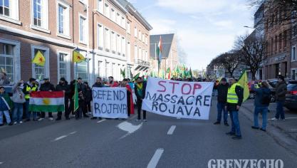 <p>Friedensdemo in Eupen</p>
