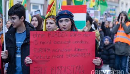 <p>Friedensdemo in Eupen</p>
