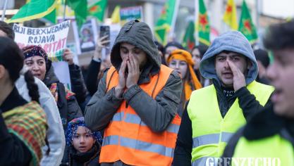 <p>Friedensdemo in Eupen</p>

