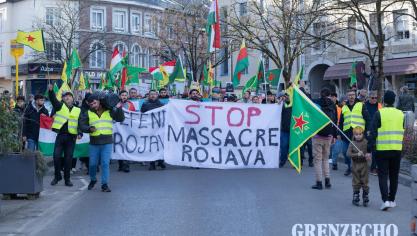 <p>Friedensdemo in Eupen</p>
