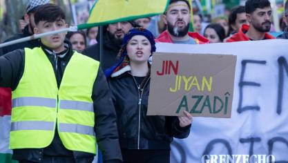 <p>Friedensdemo in Eupen</p>
