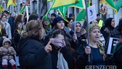 <p>Friedensdemo in Eupen</p>
