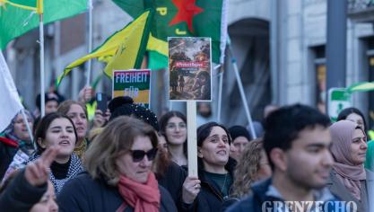 <p>Friedensdemo in Eupen</p>
