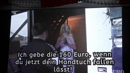 <p>Lachende Böschäsel Arena Rocherath</p>
