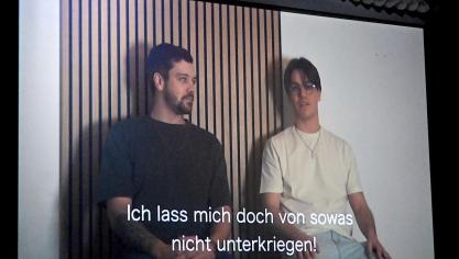 <p>Lachende Böschäsel Arena Rocherath</p>
