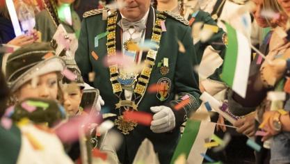 <p>Kinderprinzenproklamation Grün-Weiß Eupen</p>
