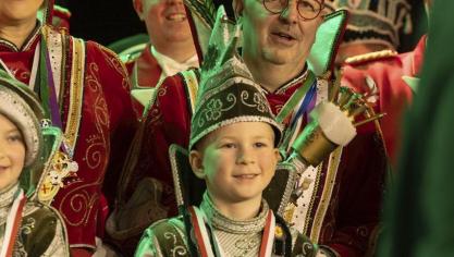 <p>Kinderprinzenproklamation Grün-Weiß Eupen</p>
