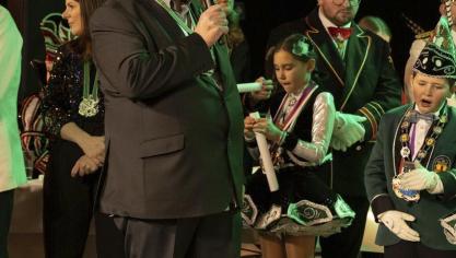 <p>Kinderprinzenproklamation Grün-Weiß Eupen</p>
