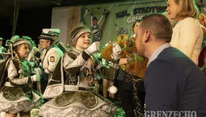 <p>Kinderprinzenproklamation Grün-Weiß Eupen</p>
