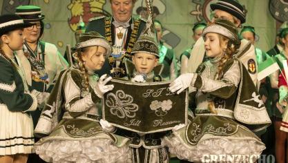 <p>Kinderprinzenproklamation Grün-Weiß Eupen</p>
