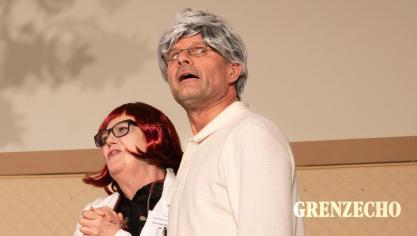 <p>Theatergruppe Crombach mit „Die Physiker“</p>
