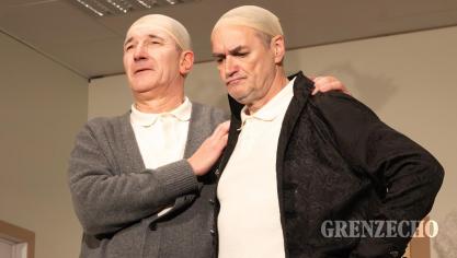 <p>Theatergruppe Crombach mit „Die Physiker“</p>
