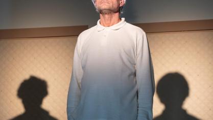 <p>Theatergruppe Crombach mit „Die Physiker“</p>
