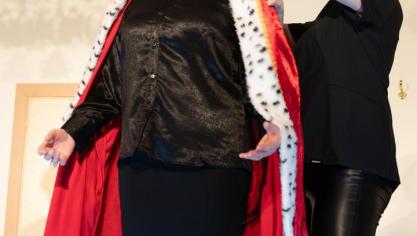 <p>Theatergruppe Crombach mit „Die Physiker“</p>
