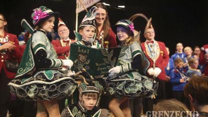 <p>Kinderprinzenproklamation in Raeren</p>
