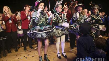 <p>Kinderprinzenproklamation in Raeren</p>
