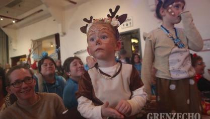 <p>Kinderprinzenproklamation in Raeren</p>
