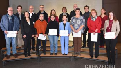 <p>Preisverteilung der Musikakademie der Deutschsprachigen Gemeinschaft</p>
