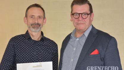 <p>Preisverteilung der Musikakademie der Deutschsprachigen Gemeinschaft</p>
