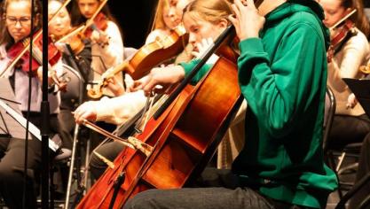 <p>Preisverteilung der Musikakademie der Deutschsprachigen Gemeinschaft</p>

