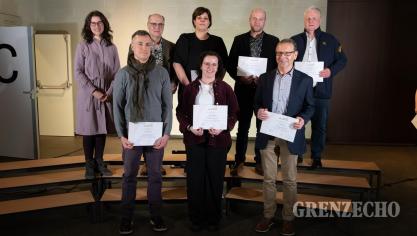 <p>Preisverteilung der Musikakademie der Deutschsprachigen Gemeinschaft</p>
