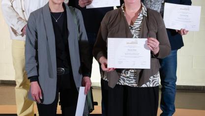 <p>Preisverteilung der Musikakademie der Deutschsprachigen Gemeinschaft</p>
