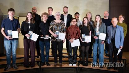 <p>Preisverteilung der Musikakademie der Deutschsprachigen Gemeinschaft</p>
