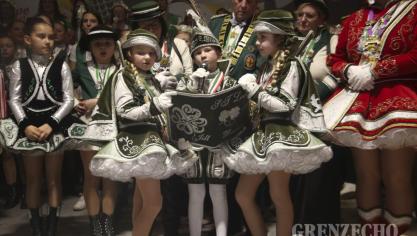 <p>Kinderprinzenproklamation in Kettenis</p>
