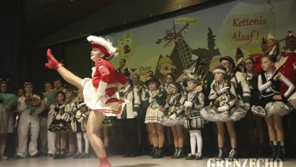 <p>Kinderprinzenproklamation in Kettenis</p>
