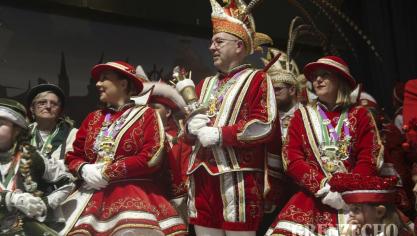 <p>Kinderprinzenproklamation in Kettenis</p>
