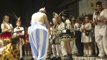 <p>Kinderprinzenproklamation in Kettenis</p>
