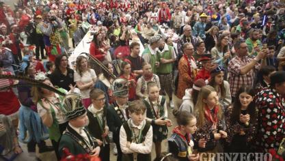 <p>Kinderprinzenproklamation in Kettenis</p>
