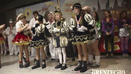 <p>Kinderprinzenproklamation in Kettenis</p>
