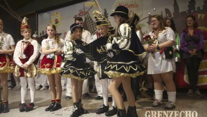<p>Kinderprinzenproklamation in Kettenis</p>
