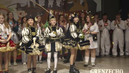 <p>Kinderprinzenproklamation in Kettenis</p>
