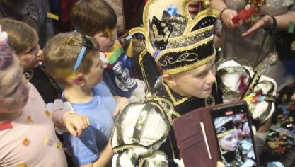 <p>Kinderprinzenproklamation in Kettenis</p>
