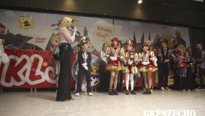 <p>Kinderprinzenproklamation in Kettenis</p>
