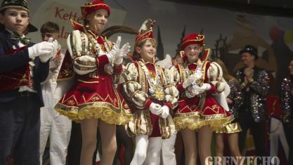 <p>Kinderprinzenproklamation in Kettenis</p>
