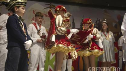 <p>Kinderprinzenproklamation in Kettenis</p>
