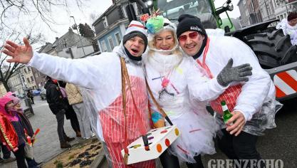 <p>Rosenmontagszug in Eupen [Teil 1]</p>
