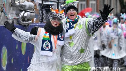 <p>Rosenmontagszug in Eupen [Teil 2]</p>
