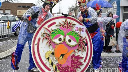 <p>Rosenmontagszug in Eupen [Teil 2]</p>
