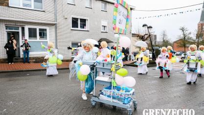 <p>Rosenmontagszug in Kelmis [Teil 1]</p>
